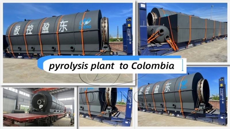  oil sludge pyrolysis treatment in Colombia