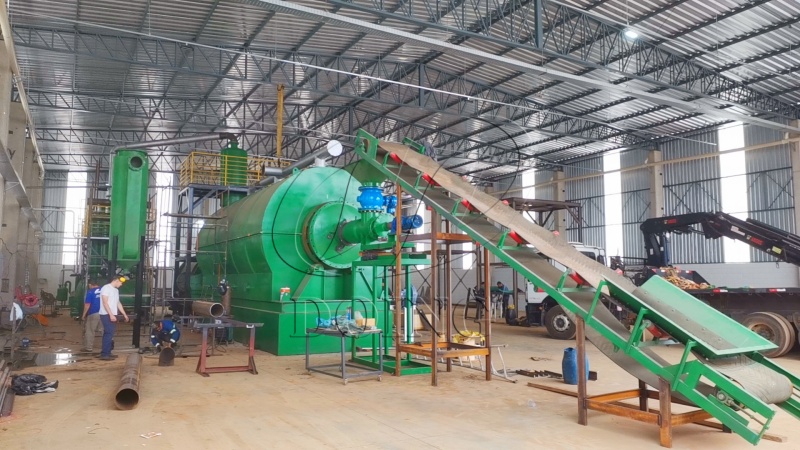  waste tyre recycling plant for sale in Brazil