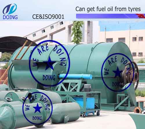 Waste plastic pyrolysis plant with low cost