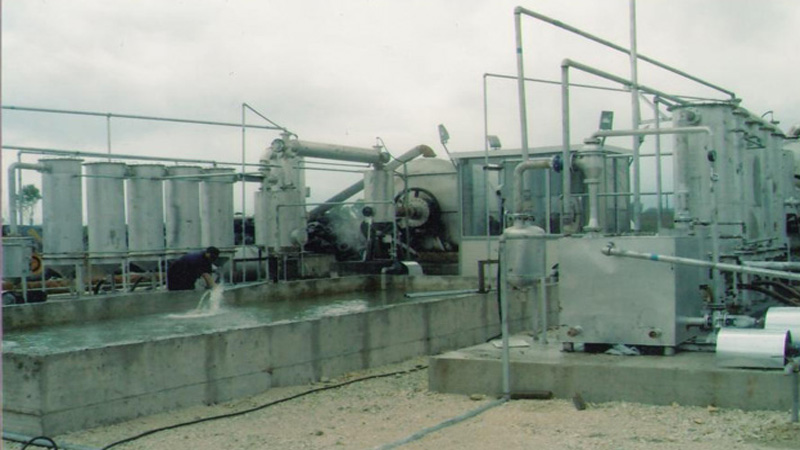 Waste tyre pyrolysis plants in Albania
