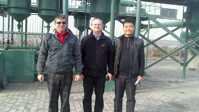Waste plastic to oil pyrolysis plant in Slovakia