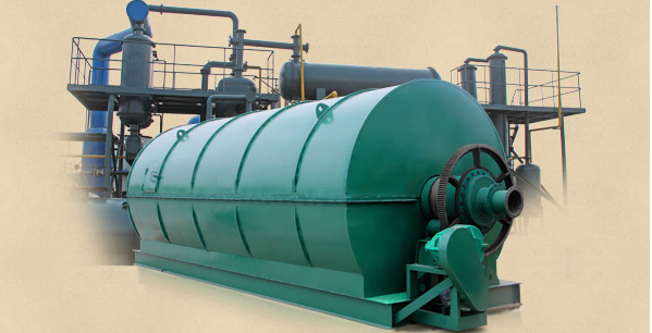 Running pyrolysis plant in Mexico video