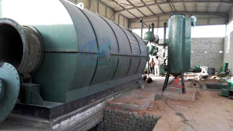  tyre pyrolysis process in Egypt