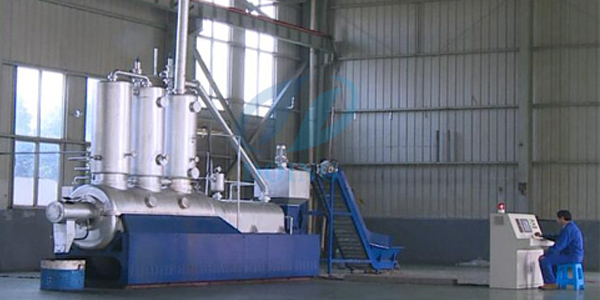Fully automatic continuous waste plastic to diesel fuel oil pyrolysis plant