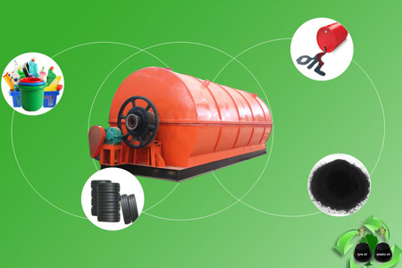 Used plastic to oil recycling machine Used plastic to oil recycling machine