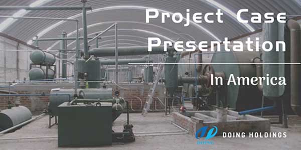Pyrolysis plant project cases in America collection video