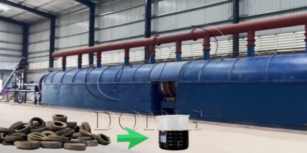 8 sets of oil sludge recycling pyrolysis plant running video in China