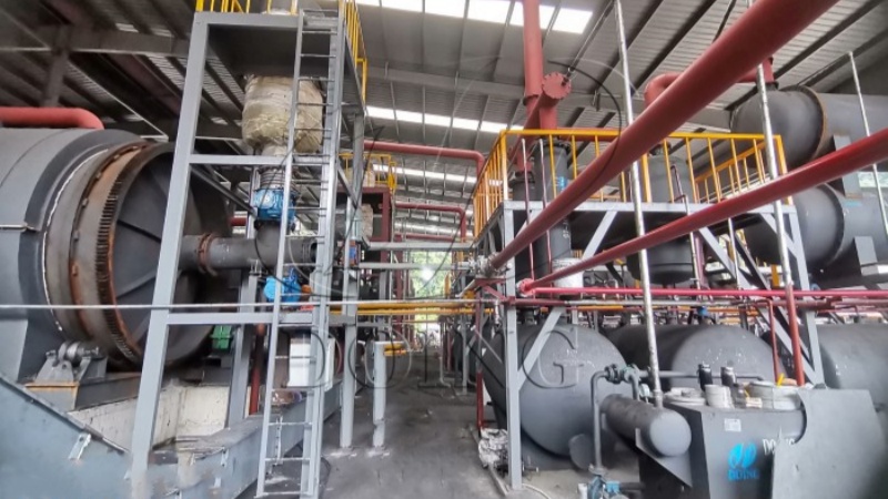  pyrolysis machine installed in Vietnam