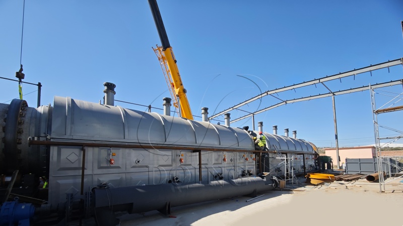 DOING Fully-Automatic 50 TPD Oil Sludge Pyrolysis Project Successfully Commissioned in China