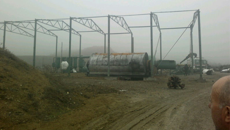 The waste tyre pyrolysis plants in macedonia