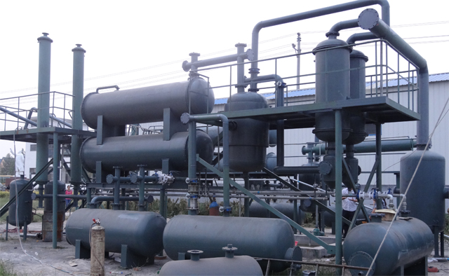 used tyre pyrolysis plant