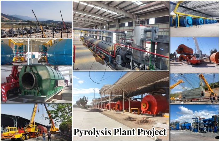 Project cases of DOING waste tire pyrolysis plants