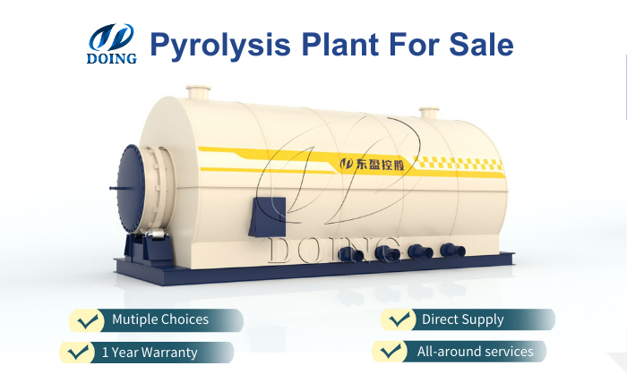 top quality pyrolysis plant for sale