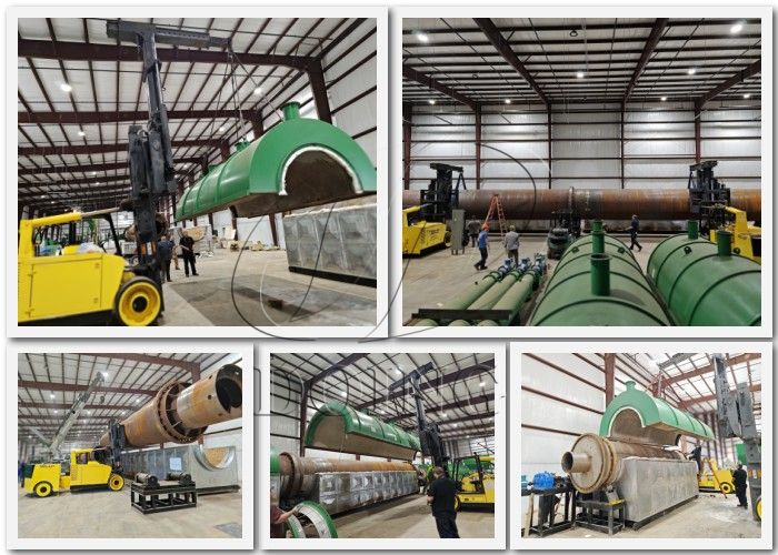 fully automatic tire pyrolysis project