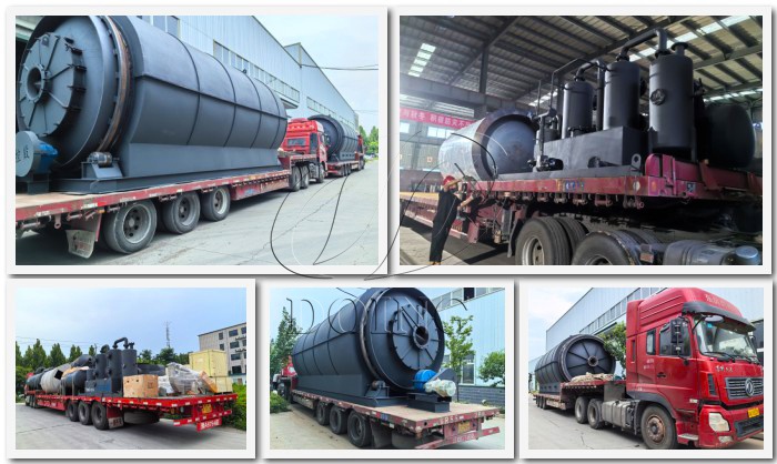 Pyrolysis plant and distillation plant shipped to Nepal