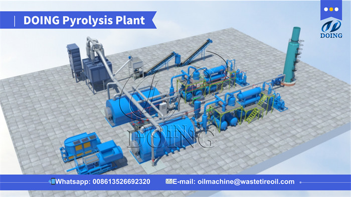 DY-15 Model medical waste pyrolysis unit