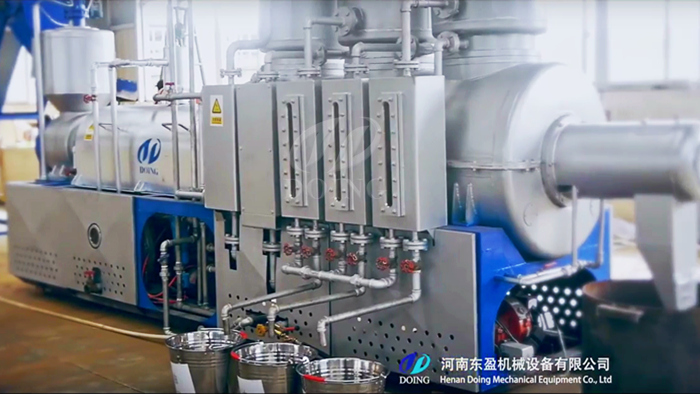 plastic to diesel fuel integrated machine